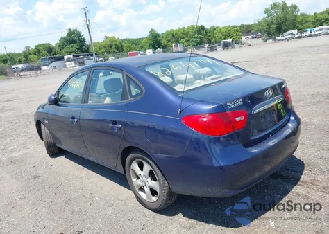 2007 Hyundai Elantra Gls/Limited/Se из США, поврежденный, VIN KMHDU46D87U026450